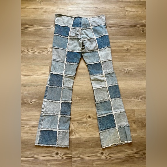 Zana Di Vintage 90’s Patchwork Jeans - Picture 2 of 5